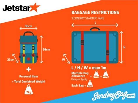 jetstar maximum baggage weight